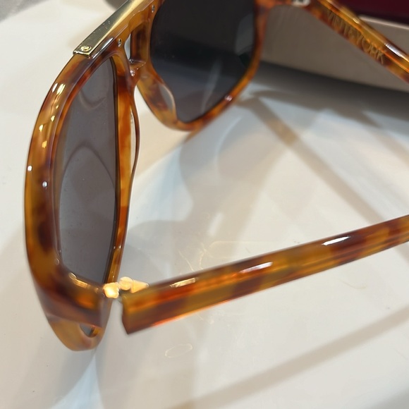 VINT & YORK SUNGLASSES VINTAGE INSPIRED BRAND NEW Alessandro Sunglasses ITALY - Picture 5 of 7